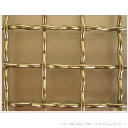 copper crimped mesh(factory)